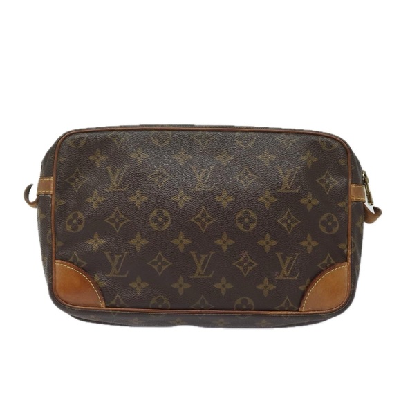 LOUIS VUITTON Monogram Compiegne 28 Clutch Bag M51845 LV Auth yk13555 - Picture 2 of 16
